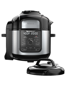 lot 10 image: Ninja Foodi 8-Qt. 9-in-1 Deluxe Pressure Cooker