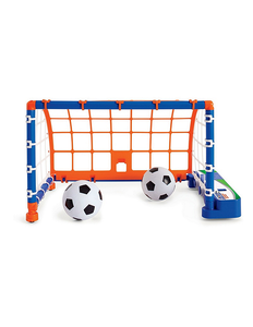 lot 84 image: Game Zone Action Soccer Motorized Soccer Goal