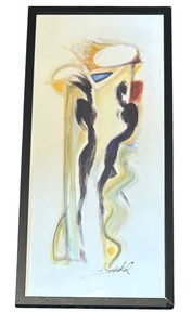 lot 119 image: Disco Fever Print by German Artist Alfred Gockel