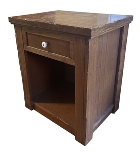 lot 120 image: Sauder Palladia Side Table  Nightstand by Northland Furniture Company