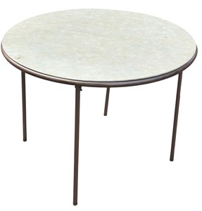 lot 55 image: Vintage Round Card Table