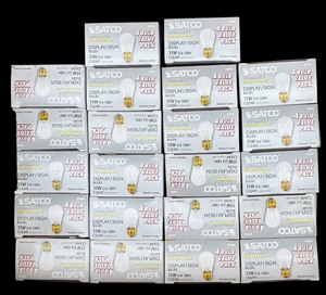 lot 51 image: (22) Satco Decorative Incandescence Light Bulbs