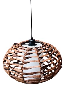 lot 48 image: Moreno One-Light Swag Pendant