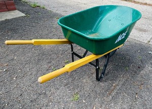 lot 62 image: Ace 6 cu ft Steel Contractor Wheelbarrow