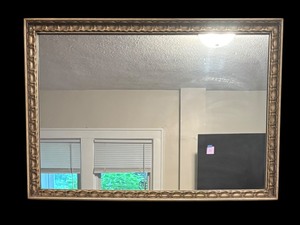 lot 301 image: Stylish Wall Mirror