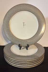 lot 304 image: Six Lovely Homer Laughlin Seville Dinner Plates