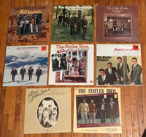 lot 310 image: Sensational Record Albums by The Statler Bros including Big Country Hits, Flowers on the Wall, Country Music and More
