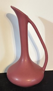 lot 354 image: Vintage Van Briggle Pottery Ewer