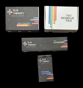 lot 403 image: Clix Therapy Reusable Hot  Cold Packs for Feet, Hands, Neck, Shoulders and More