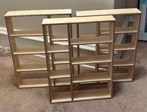 lot 405 image: Three Decorative Shelves