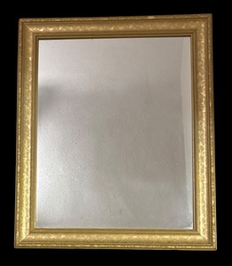 lot 414 image: Golden Framed Mirror