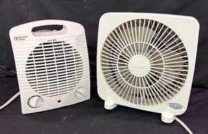 lot 494 image: Comfort Zone Heater and Massey Fan