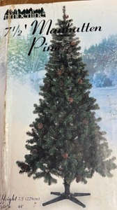 lot 548 image: 7 12 Foot Timberline Manhattan Pine Christmas Tree