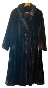 lot 502 image: Vintage Faux Fur Long Coat