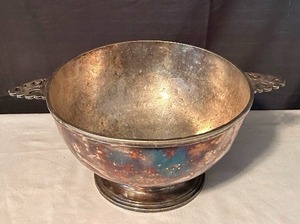 lot 575 image: Silve Bowl from Hotel Lowry by International Silver Co.