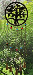 lot 427 image: Wind Chime  Wall Accent Tree of Life