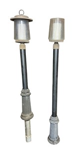 lot 467 image: Outdoor Lamp Posts  Lanterns