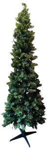 lot 395 image: Seven Foot Faux Christmas Tree