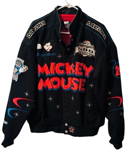 lot 7 image: Vintage 2004 Jeff Hamilton Mickey Mouse Daytona 500 Racing Jacket