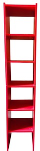 lot 382 image: Tall Red Bookcase