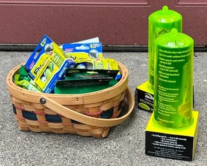 lot 473 image: Control Outdoor Pests with These Yellow Jacket Traps and Fly Strips, Bag a Bug and More