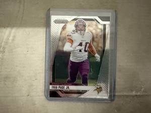 lot 12 image: Ivan Pace Jr. Panini White Prizm #189