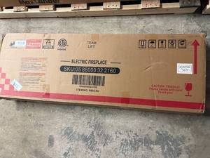 lot 35 image: Electric Fireplace