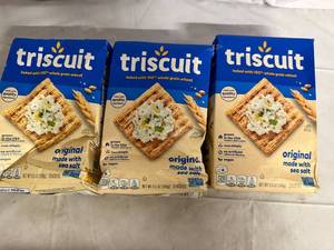 lot 112 image: 3 Boxes of Original Triscuits
