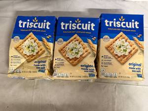 lot 114 image: 3 Boxes of Original Triscuits