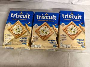lot 115 image: 3 Boxes of Original Triscuits
