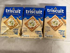 lot 117 image: 3 Boxes of Original Triscuits