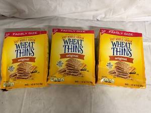 lot 120 image: 3 Boxes of Original Wheat Thins