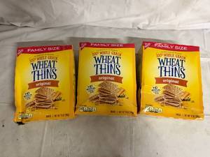 lot 121 image: 3 Boxes of Original Wheat Thins