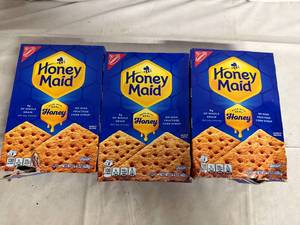 lot 162 image: 3 Boxes of Honey Maid Graham Crackers
