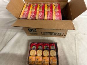lot 191 image: 6 Packages of Ritz Cheese Crackers