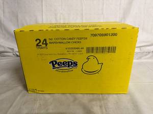 lot 202 image: 24 Packages of Cotton Candy Peeps