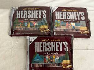 lot 216 image: 3 x 6ct Packs of Hershey Bars
