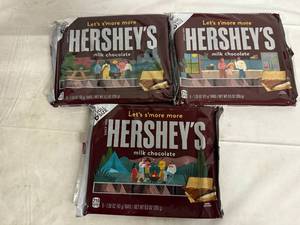 lot 217 image: 3 x 6ct Packs of Hershey Bars