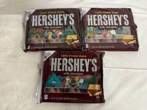 lot 219 image: 3 x 6ct Packs of Hershey Bars