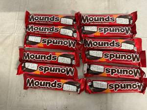 lot 229 image: 12 Mounds Chocolate Bars