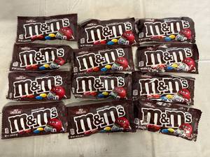 lot 234 image: 12 Bags of M&Ms