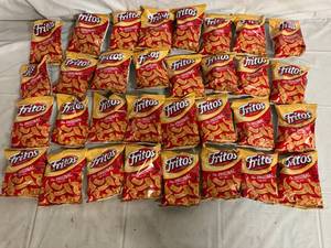lot 91 image: 32 Bags of Original Fritos