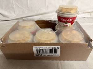 lot 149 image: 6 Packs of Campbells Tomato Soup Cups