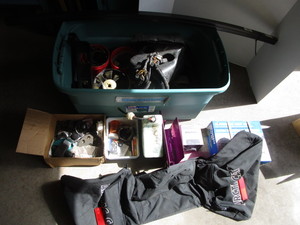 lot 26 image: Snowmobile Parts wNew