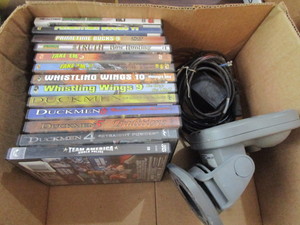 lot 57 image: Fish Locator, DVDs