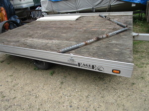 Eagle 2005 Tilt Bed Snowmobile Trailer