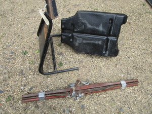 lot 65 image: Snowmobile Stand, Tank, Hold Downs