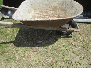 lot 73 image: Wheelbarrow Tires