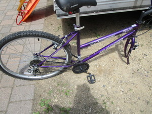 lot 75 image: Magna 15 Speed Bicycle, No Front Wheel