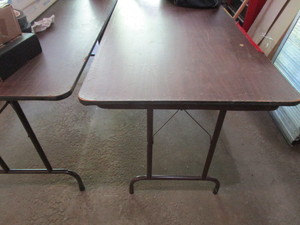 lot 107 image: Folding Tables